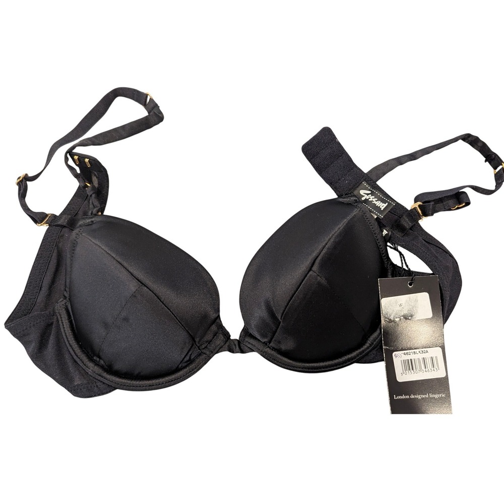Gossard London Designer Lingerie‎ Black Bra 32A Push Up New With Tags